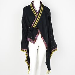 Ozz Oneste Yagasuri Kimono-Style Cardigan