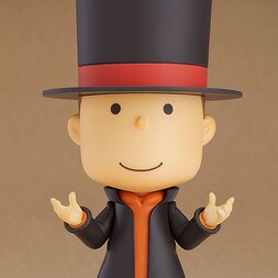 Nendoroid Layton Mystery Detective Agency: Kat's Mystery Solving Files Professor Layton