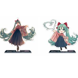 Hatsune Miku x Tokyo 150 Years Festival Collaboration Acrylic Stand
