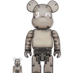 BE@RBRICK 3.PARADIS x roarguns 100% & 400%
