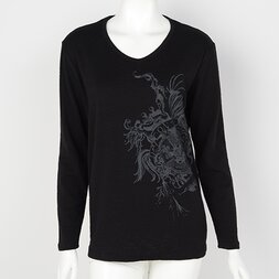 Ozz Croce Croce Print V-Neck Shirt