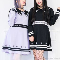 LISTEN FLAVOR Otome Line Sailor Dress