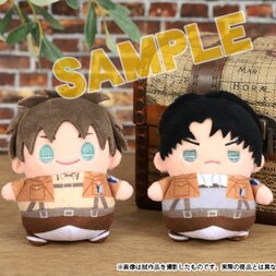Attack on Titan Mame-Mate Plush Key Chain Collection