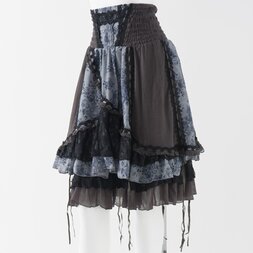 Ozz Oneste Rose Gauze Skirt