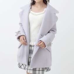 LIZ LISA Lace-Up Cocoon Coat