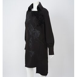 Ozz Croce Asymmetrical Long Coat