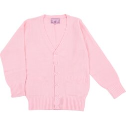 Teens Ever Sugar Pink High School Uniform Cardigan