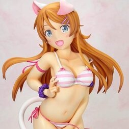 Oreimo 2 Kirino Kosaka: Cat Ear Swimsuit Ver. Regular Edition 1/2.5 Scale Figure (Re-run)
