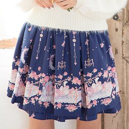 LIZ LISA Goodnight Rabbit Sukapan Skirt