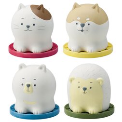 Karatto Mascot Round Terracotta Animal Dehumidifier Collection