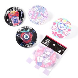LISTEN FLAVOR Creators' Collabration Badges