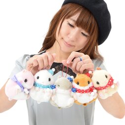 Attaka Coroham Coron Hamster Plush Collection (Ball Chain)