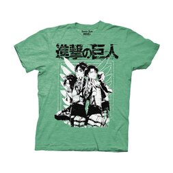 Attack on Titan Scout Group Adult T-Shirt