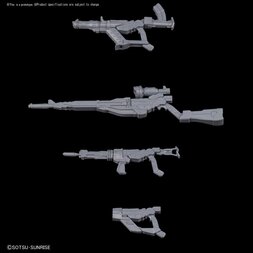HGBF 1/144 Gundam Build Fighters GMGM Weapons