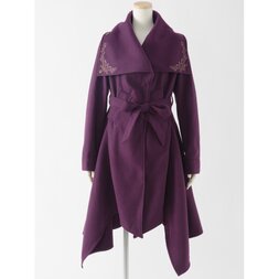 Rozen Kavalier Irregular Hem Coat A