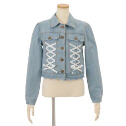 LIZ LISA Scalloped Denim Jacket