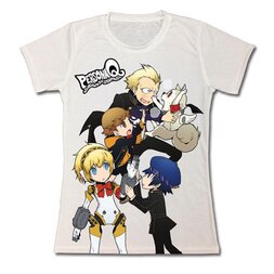 Persona Q Kanji Amada Naoto & Aigis Jrs T-Shirt