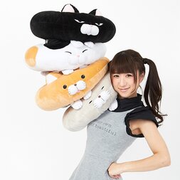 Hige Manjyu Dodeca Cat Donut Cushions