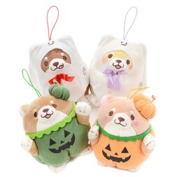 Chuken Mochi Shiba Halloween 2018 Mini Strap Plush Collection