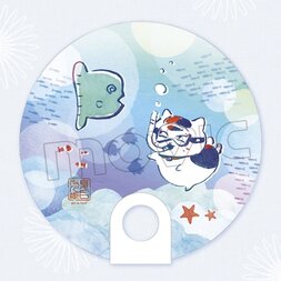 Natsume's Book of Friends Nyanko-sensei Clear Fan