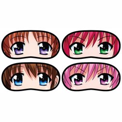 Magical Girl Lyrical Nanoha: Reflection Gazing Eye Mask Collection