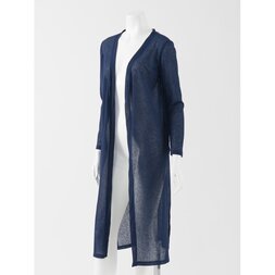 Ozz Oneste Butterfly Print Long Cardigan