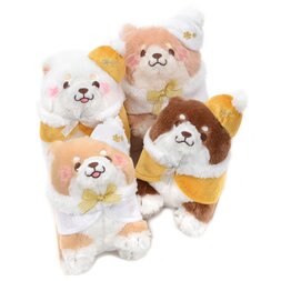Chuken Mochi Shiba Hokkori Cape Sukutto Plush Collection