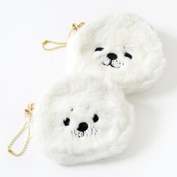 FLAPPER Shiratama-chan Face Coin Pouches