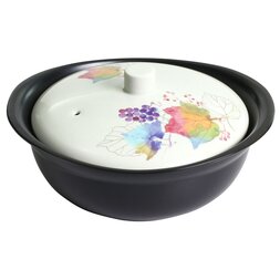 Hana Tsumi Mino Ware Heat-Resistant Pot