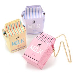FLAPPER Milk Carton Shoulder Bag