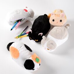 Tsuchineko Shiawase Kagi Shippo Cat Pen Pouches