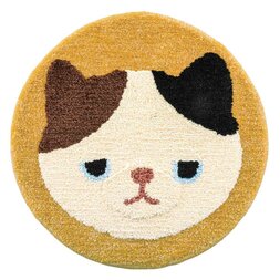 Fluffy Animals Round Mat Collection