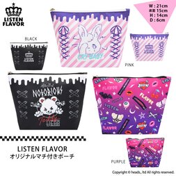 LISTEN FLAVOR Original Gusset Pouch