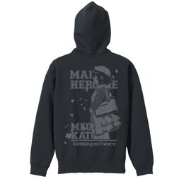 Saekano: How to Raise a Boring Girlfriend Megumi Kato Black Zip Hoodie