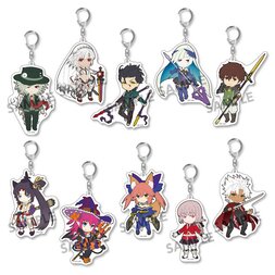 Pikuriru! Fate/Grand Order Trading Acrylic Keychain Charms Vol. 4 Box Set (Re-run)