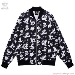 LISTEN FLAVOR Naughty Kitten Zip-Up Jacket