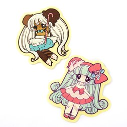 Ice Cream Zombie Stickers