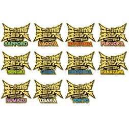 Love Live! Sunshine!! Aqours Club Activity LIVE & FAN MEETING 2018 Unit Battle Japan Tour Memorial Pins