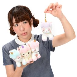 Unicorn no Cony Yume-Kawa Ribbon Plush Collection (Ball Chain)