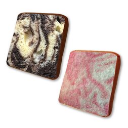 Fans Mochi Mochi Marble Bread Cushions