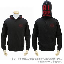 Evangelion SEELE Monolith Black Full-Zip Hoodie