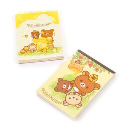 Rilakkuma Harvest Festival in Honey Forest Memo Pad