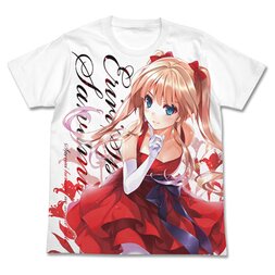 Saekano: How to Raise a Boring Girlfriend Flat Eriri Spencer Sawamura Full-Color White T-Shirt