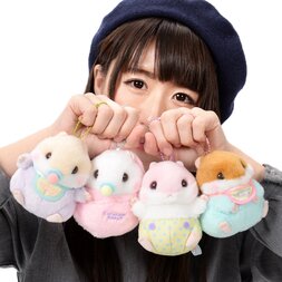 Coroham Coron Baby Hamster Plush Collection (Ball Chain)