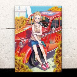Summer in Eastern Europe Acrylic Art Board