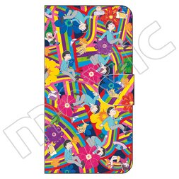 Osomatsu-san Textile Design Notebook-Style Smartphone Case