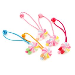 Rainbow Lollipop Hair Tie Set