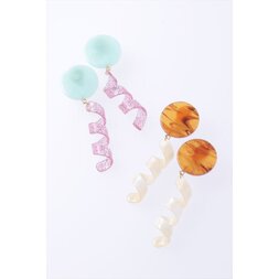 Honey Salon Spiral Earrings