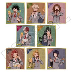My Hero Academia Doughnuts Mini Shikishi Art Board Collection Box Set