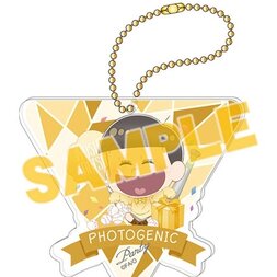 Osomatsu-san Photogenic Party Jyushimatsu Big Acrylic Ball Chain Charm